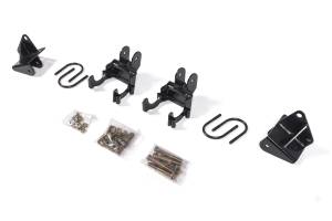 BDS Suspension Improve traction on your 1999-2016 Ford F250 / F350 Super Duty 4WD Short Bed without limiting wheel travel with a BDS Recoil Traction Bar Mounting Kit, made with heavy wall construction and internal compression springs that can be loaded