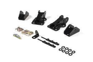 BDS Suspension Improve traction on your 2017-2026 Ford F250 / F350 Super Duty 4WD (with 3.5-4 inch diameter axle) without limiting wheel travel with a BDS Recoil Traction Bar Mounting Kit, made with heavy wall construction and internal compression spri