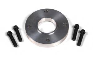 BDS Suspension When lifting the 2011-2022 model Ford F250 or F350 Super Duty 6" or more it may be necessary to extend the rear driveshaft to ensure adequete spline engagement at full droop of the suspension. While one option is to have a custom extende