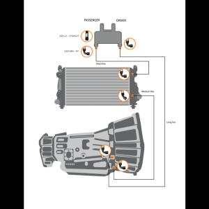 FLEECE  - Allison Transmission Cooler Lines for 2006-2010 (LBZ-LMM) - Image 3