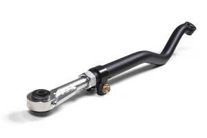 BDS Suspension Replace your stock 2018-2026 Jeep Wrangler JL or 2020-2026 Gladiator JT adjustable front track bar with a heavy-duty BDS upgrade, constructed from high-strength 5/16" x 1.5" OD tubular construction with a gusseted end and durometer-speci