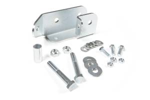 BDS Suspension Improve the handling of your 1997-2006 Jeep Wrangler TJ with a 4.5 inch lift by installing a BDS rear track bar relocation bracket. Replace your track bar frame mount to accommodate the extra lift to keep your rear axle and suspension co