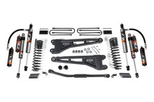 BDS Suspension Level out and take your Ford Super Duty diesel powered truck with this 2.5-inch radius arm lift kit from BDS Suspension. Designed to improve stance, performance, and capability, this kit includes everything necessary to set your truck up