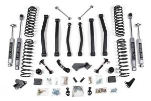 BDS Suspension Take your 2007-2011 Jeep Wrangler JK 4 Door to the next level and improve the ride with this 4.5-inch lift kit from BDS Suspension. Designed to improve stance this kit includes everything necessary to set your truck up right with clearan