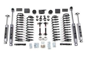 BDS Suspension Upgrade the ride and style of your 2012-2018 Jeep Wrangler JK 2 Door with this 3-inch coil spring lift kit from BDS Suspension. Designed to improve stance, this kit includes everything necessary to set your truck up right with clearance