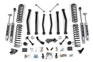 BDS Suspension Take your 2012-2018 Jeep Wrangler JK 2 Door to the next level and improve the ride with this 4-inch lift kit from BDS Suspension. Designed to improve stance this kit includes everything necessary to set your truck up right with clearance