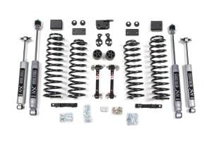 BDS Suspension Upgrade the ride and style of your 2007-2011 Jeep Wrangler JK 2 Door with this 3-inch coil spring lift kit from BDS Suspension. Designed to improve stance this kit includes everything necessary to set your truck up right with clearance f