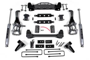 BDS Suspension BDS Suspension leads the industry by developing a 2WD-specific 6-inch lift kit suspension system for your 2014 Ford F150 2WD truck. Designed to improve stance, performance, and capability, this kit includes everything necessary to set yo