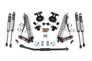 BDS Suspension Improve the ride, up the ante, and level out your 2011-2016 Ford F250 and F350 Super Duty diesel powered truck with this 2.5-inch radius arm lift kit and FOX Performance Elite coilover conversion from BDS Suspension. Designed to improve