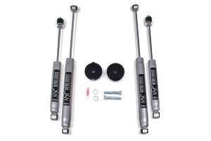 BDS Suspension Boost the front of your 2017-2019 Ford F250 and F350 Super Duty truck by installing this 1-inch coil spacer leveling kit from BDS. Designed to improve stance this kit includes everything necessary to set your truck up right with clearanc