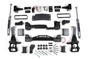 BDS Suspension Take your 2015-2020 Ford F150 4WD truck to new heights with a 6-inch suspension lift kit by BDS. Designed to improve stance, performance, and capability, this kit includes everything necessary to set your truck up right with clearance fo