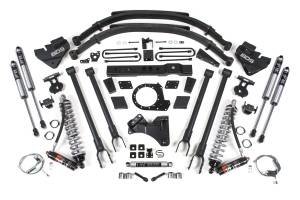 BDS Suspension Go to new heights with your 2017-2019 Ford F250 and F350 Super Duty diesel truck by installing this 8-inch 4-Link lift kit with FOX 2.5 Performance Elite coil-over shocks from BDS. Designed to improve stance, performance, and capability,