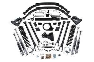 BDS Suspension Up the ante of your 2017-2019 Ford F250 and F350 Super Duty diesel truck to the next level with this 8-inch 4-Link lift kit from BDS. Designed to improve stance, performance, and capability, this kit includes everything necessary to set