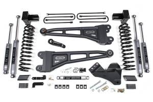 BDS Suspension Improve the ride on your 2017-2019 Ford F350 Dually "DRW" Super Duty gas truck with this 4-inch radius arm lift kit from BDS Suspension. Designed to improve stance, performance, and capability, this kit includes everything necessary to s