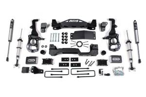 BDS Suspension Increase the performance and capability of the 2021-2026 Ford F150 trucks with 4-inch lift kit with FOX 2.0 struts by BDS Suspension. Designed to improve stance the BDS 4 inch lift kit with FOX 2.0 front struts give more capability off-r