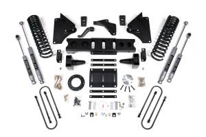 BDS Suspension Improve the ride and style of your 2013-2018 RAM 3500 gas powered truck with this 5.5-inch lift kit from BDS Suspension. Designed to improve stance, performance, and capability, this kit includes everything necessary to set your truck up
