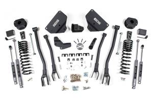 BDS Suspension Built to outperform, BDS Suspension engineered a 4-inch lift kit with 4-Link conversion for your 2014-2018 RAM 2500 diesel powered truck that will surely impress. Works on trucks with factory rear air ride option. Designed to improve sta