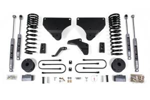 BDS Suspension Improve the ride and style of your factory rear air ride equipped 2013-2018 RAM 3500 gas powered truck with this 4-inch lift kit from BDS Suspension. Designed to improve stance, performance, and capability, this kit includes everything n