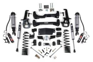 BDS Suspension Hit the trails in your 2019-2024 RAM 1500 truck after installing a 4-inch coilover suspension lift kit featuring FOX 2.5 Performance Elite Coilover shocks by BDS Suspension. These kits feature proprietary FOX 2.5 coilover shocks designed