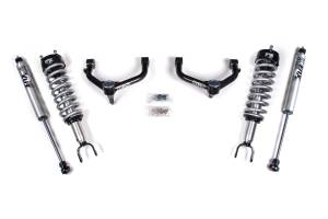 BDS Suspension Level out your 2013-2018 RAM 1500 4WD truck and improve the ride with this 2-inch leveling kit featuring FOX 2.0 coilover shocks from BDS Suspension. Designed to improve stance, performance, and capability, this kit includes everything n