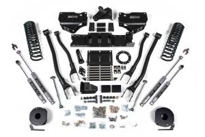 BDS Suspension Built to outperform, BDS Suspension engineered a 6-inch lift kit with 4-Link conversion for your 2019-2024 RAM 2500 diesel powered truck that will surely impress. Works on trucks with factory rear air ride option. Designed to improve sta