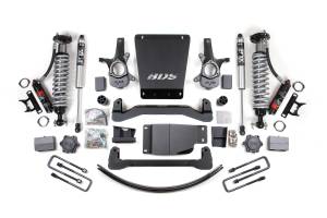BDS Suspension Take your 2007-2013 Chevy Silverado and GMC Sierra 1500 to new heights with a BDS 6-inch lift kit. Designed to improve stance, performance, and capability, this kit includes everything necessary to set your truck up right with clearance for