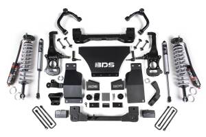 BDS Suspension Up the ante of your Chevy Trail Boss and GMC AT4 1500 truck with a 2.5-inch suspension lift kit featuring FOX Performance Elite coil-over shocks. Designed to improve stance, performance, and capability, this kit includes everything neces