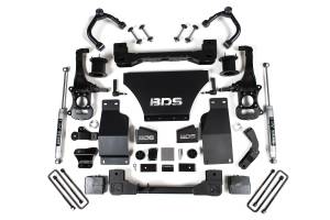 BDS Suspension Take your Chevy Trail Boss and GMC AT4 1500 truck to the next level with 4-inch suspension lift kit by BDS. Designed to improve stance, performance, and capability, this kit includes everything necessary to set your truck up right with c