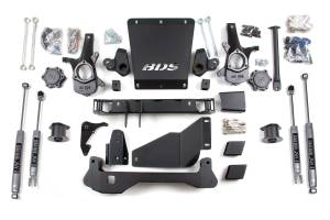 BDS Suspension Designed to improve stance, performance, and capability, the BDS 4-inch lift kit for the 2000-2006 Chevy Avalanche, Suburban, or Tahoe and GMC Yukon 1500 4WD is a must have upgrade. For maximum ground clearance, BDS designed a No Torsion