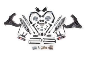 BDS Suspension BDS is a game-changer for the performance of your 2020+ Chevy Silverado and GMC Sierra 2500/3500 HD trucks, with a 3-inch suspension lift kit and FOX 2.5 Performance Elite Coilover conversion. Designed to improve stance