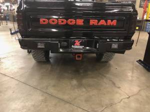 Kelderman - 1989-1993 RAM 2500/3500 Bravo Series Rear Bumper - Image 4