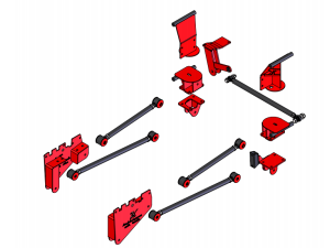 Kelderman - 1999-2004 Ford F-250/350/Excursion 4X4 5-6″ Front Air Suspension - Image 2