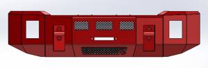 Kelderman - 1999-2004 Ford Super Duty & Excursion Alpha Series Front Bumper - Image 2