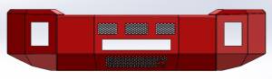 Kelderman - 1999-2004 Ford Super Duty & Excursion Bravo Series Front Bumper - Image 2