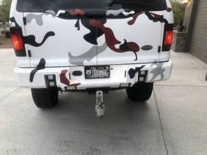 Kelderman - 1999-2005 Ford Excursion Alpha Series Rear Bumper - Image 3