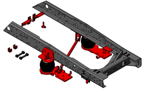 2003-2009 GM 4500/5500 2-Stage Front Air Suspension (2×4)