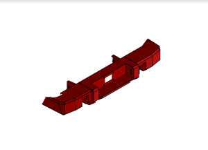 Kelderman - 2003-2009 GM 4500/5500 Alpha Series Rear Bumper - Image 2