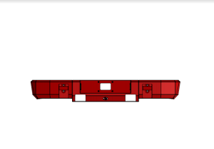 Kelderman - 2003-2009 GM 4500/5500 Alpha Series Rear Bumper - Image 3