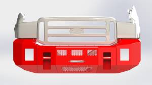 2005-2007 Ford Super Duty Alpha Series Front Bumper