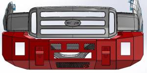 Kelderman - 2005-2007 Ford Super Duty Alpha Series Front Bumper - Image 4
