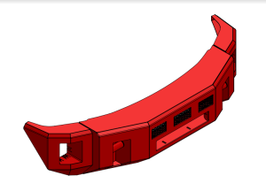 Kelderman - 2008-2010 Ford Super Duty Alpha Series Front Bumper - Image 9