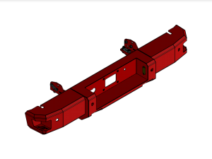 Kelderman - 2008-2016 Ford Super Duty F-250/350/450 Bravo Series Rear Bumper - Image 11