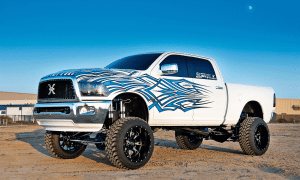 2010-2013 Ram 2500/3500 4X4 5-6″ Rear Air Suspension