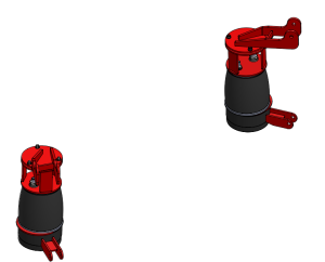 Kelderman - 2013-2018 RAM 4500/5500 Chassis Cab Stock Height Front & Rear Air Suspension - Image 2