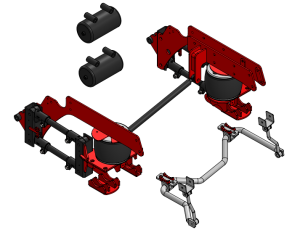 Kelderman - 2016-2019 GM 2500/3500 P/U 4-Link Rear Air Suspension - Image 15