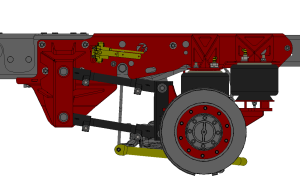 Kelderman - 2017-2022 Ford F-600 Chassis Cab 4-Link Rear Air Suspension - Stock Height - Image 3