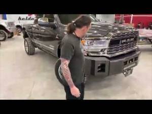 Kelderman - 2019+ RAM 2500/3500 Bravo Series Rear Bumper - Image 9