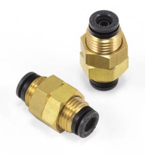 Air Lift - Air Lift Universal Bulkhead Union 1/4in PTC x 1/4in PTC-DOT - 22652 - Image 1