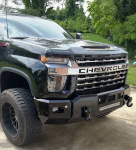 Kelderman - 2020-2023 SILVERADO 2500/3500 Bravo Series Front Bumper - Image 6