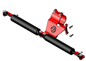 2023+ Ford F-250/F-350 4X4 Dual Steering Stabilizer Bracket